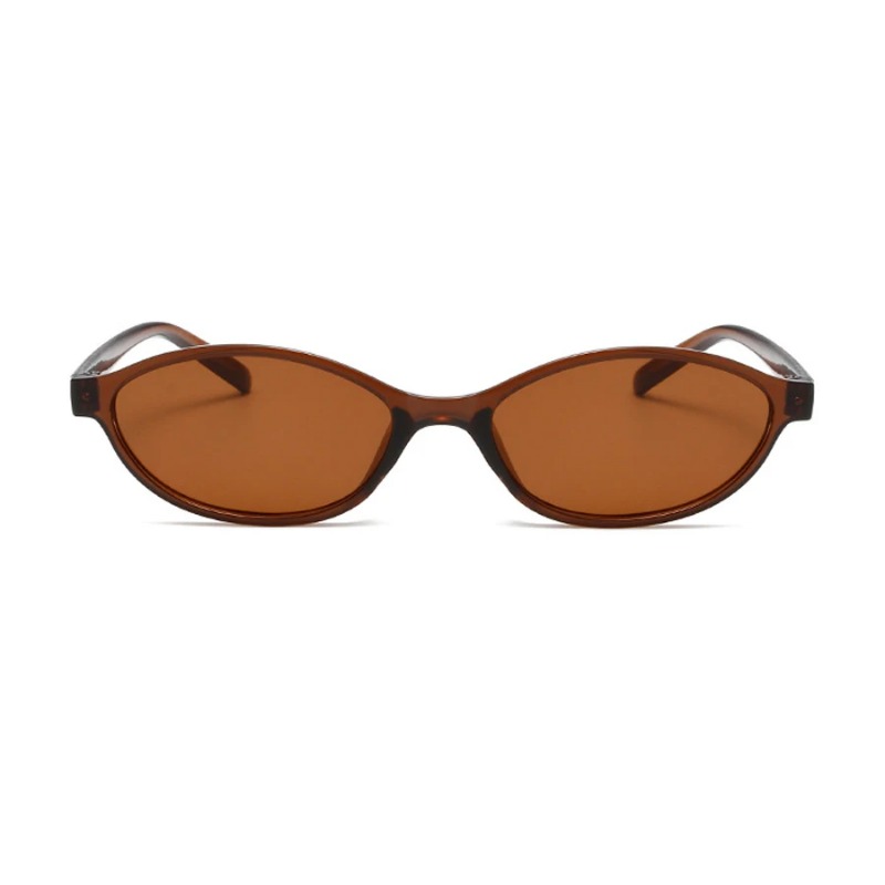 레트로 타원형 프레임 선글라스 패션 맞춤형 트렌디한 작 - Sunglasses Cat Eye 리뷰 및 가격