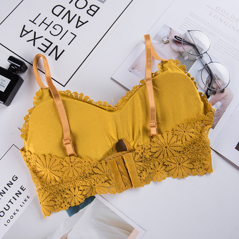 3D 섹시한 소녀 레이스 란제리 심리스 스포츠 브라,  - Bralette Triangle Set 리뷰 및 가격