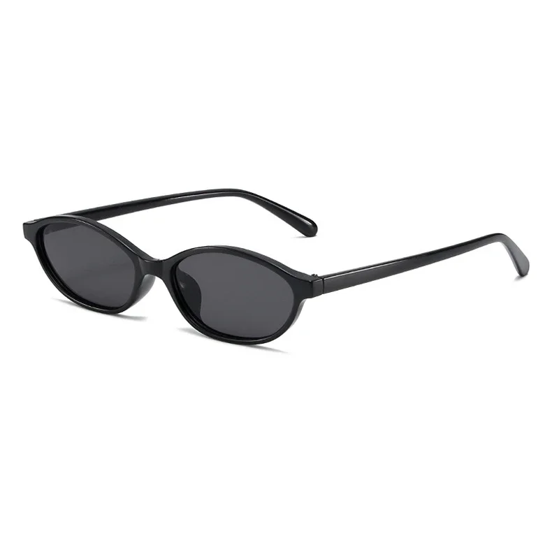 패션 타원형 간단한 문학 선글라스 여성 레트로 작은 프 - Sunglasses Cat Eye 리뷰 및 가격