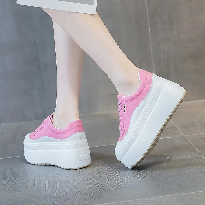 여성용 캔버스 정품 가죽 스니커즈 플랫폼 슈즈, 웨지  - Wedge Espadrille Women 리뷰 및 가격