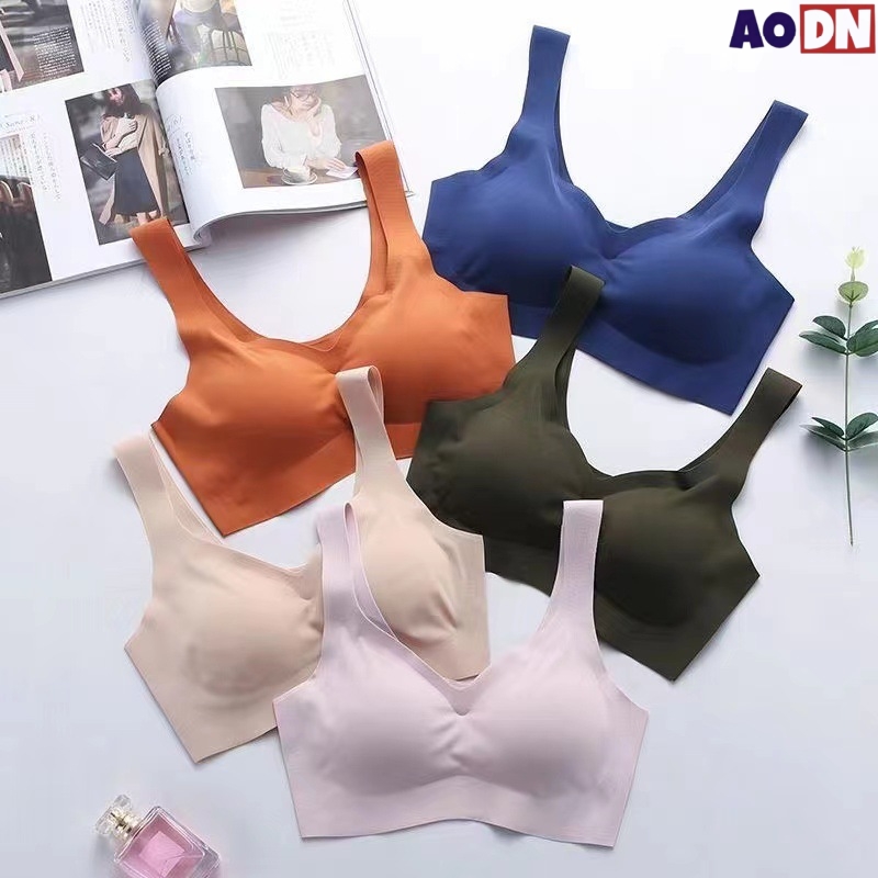 얇은 안심 심리스 여성 속옷, 스틸 링 없는 조끼, 분 - Bralette Triangle Set 리뷰 및 가격
