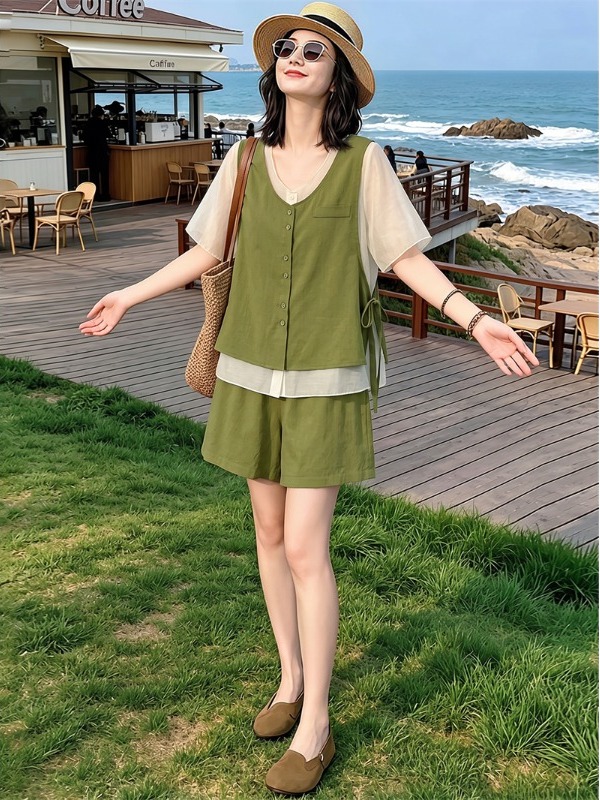 슬리밍 경량 여름 신상 여성 텐셀 린넨 세트 와이드 레 - Linen Pant Wide 리뷰 및 가격