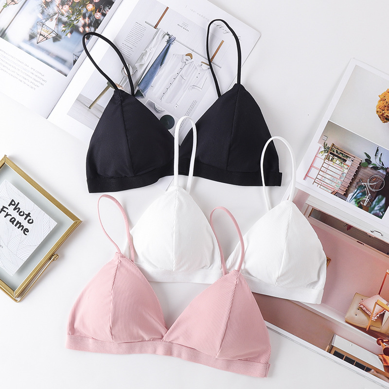 3D 섹시 란제리 심리스 스포츠 브라, U 타입 백리스 - Bralette Triangle Set 리뷰 및 가격